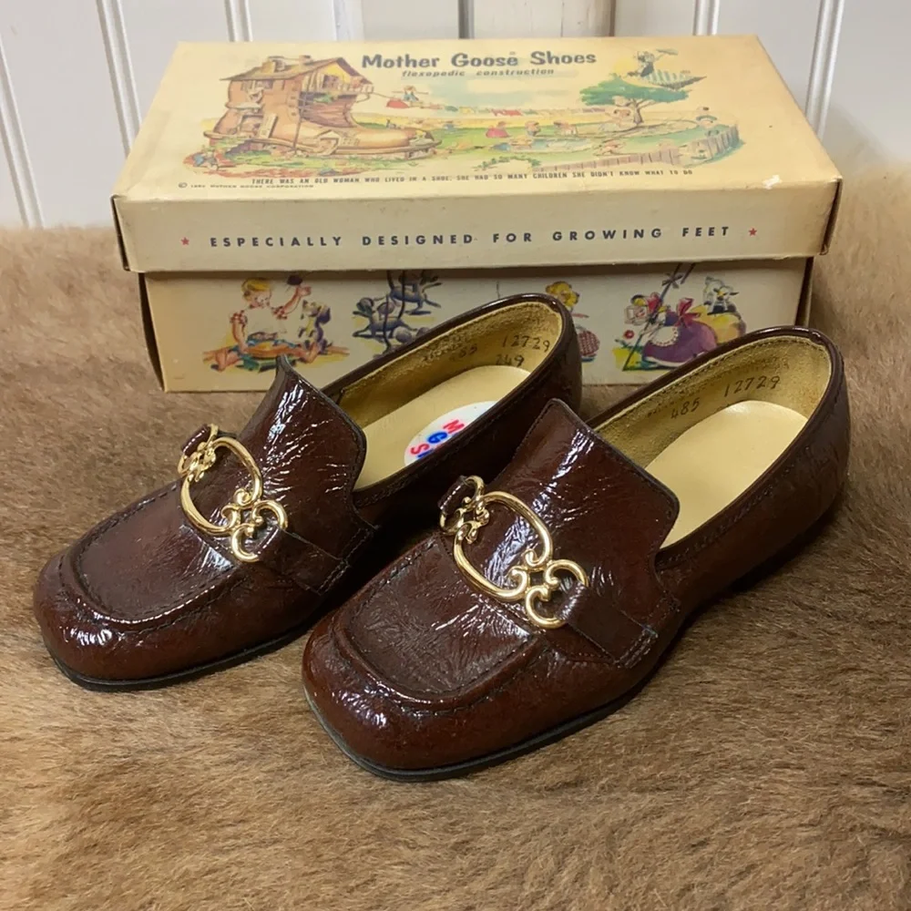 50s Vintage Mother Goose Mod Shoes 4